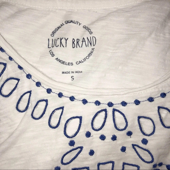 Lucky Brand Small boho Blouse - Picture 5 of 5
